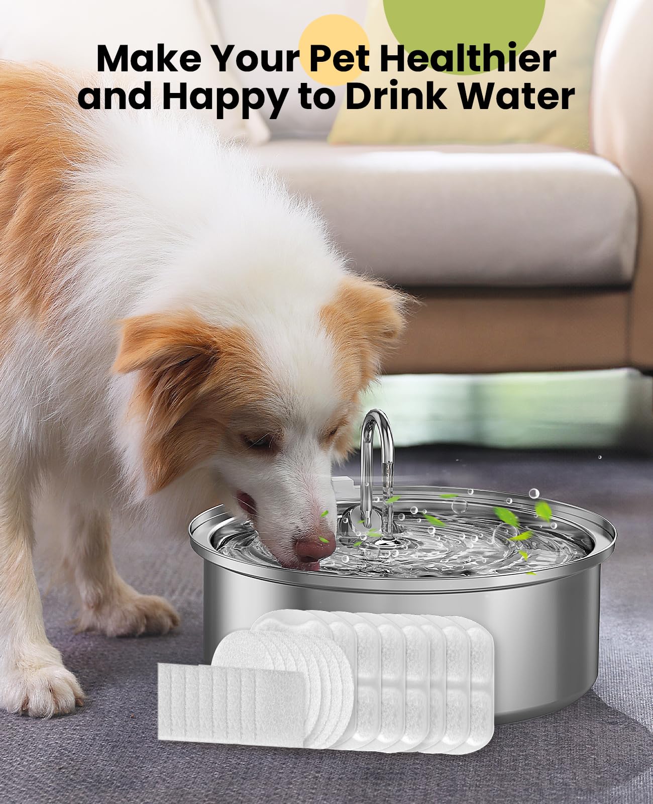 Oneisall easy-install filters ensure quick replacement without tools