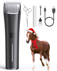 Oneisall horse clippers with quiet operation for calm grooming sessions