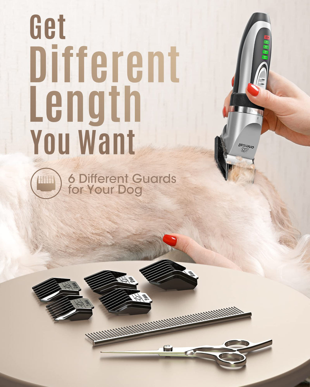 oneisall packaged-accessories image shows complete kit ready-to-use for grooming.