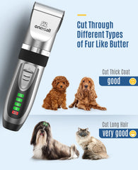 oneisall paw trimmer for precise trimming around paws and eyes.