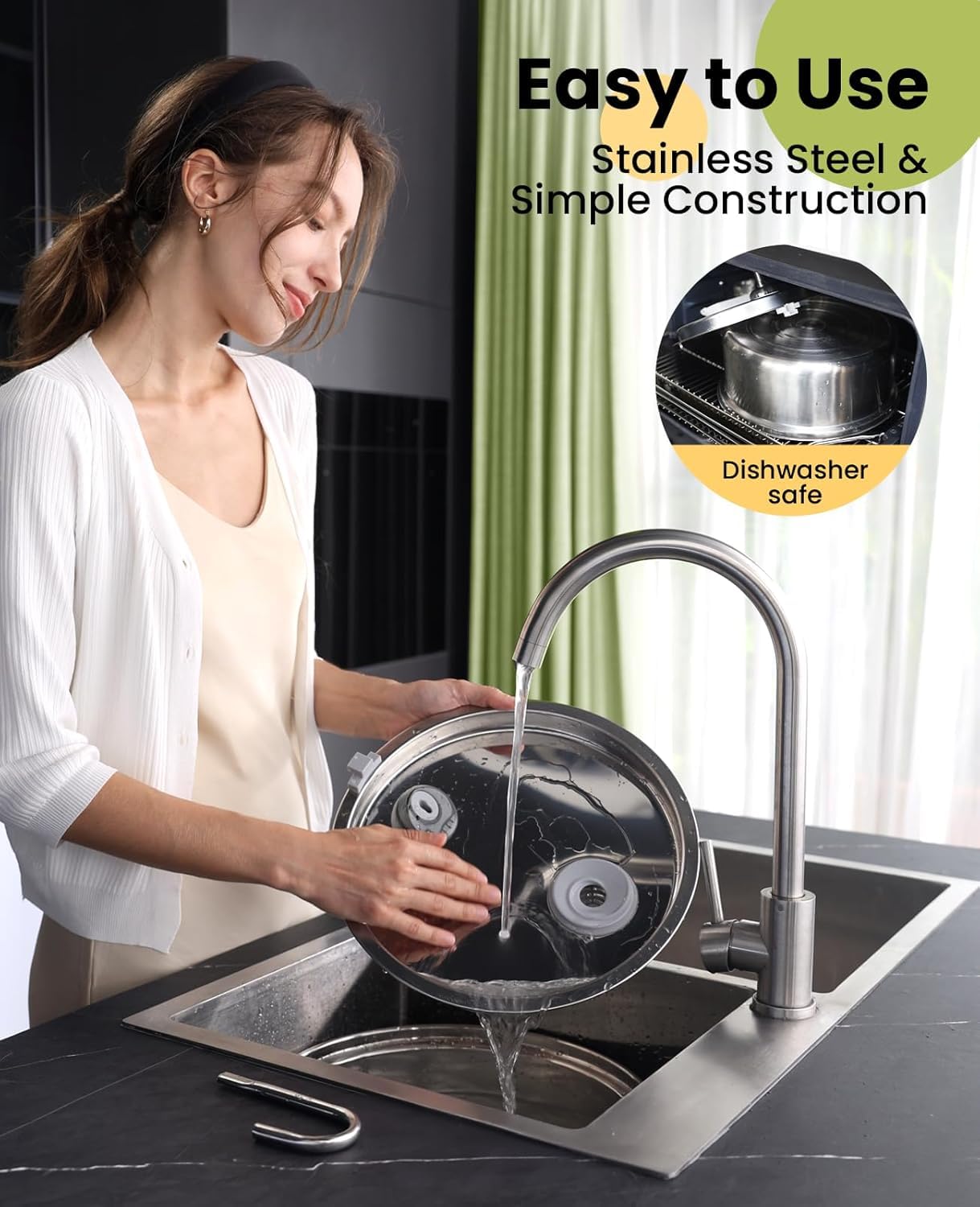 Oneisall emergency reserve lid ensures hydration during power outages.