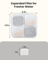 Oneisall pump sponge pack supports steady water flow and quick maintenance.