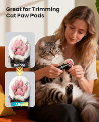 Oneisall quiet low-noise design keeps pets calm during grooming sessions