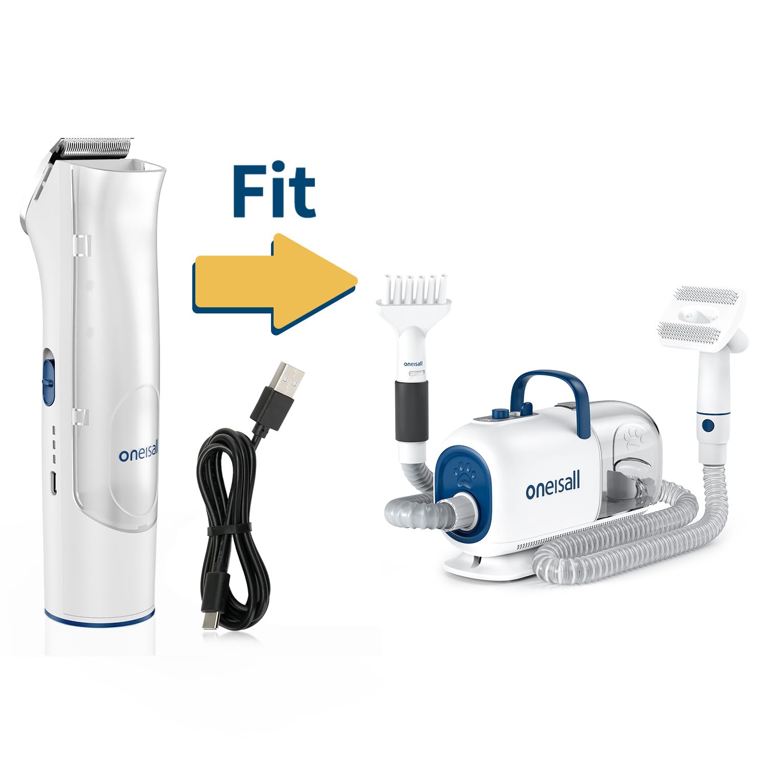 oneisall usb charger for the BM1 system, enables fast recharging between sessions
