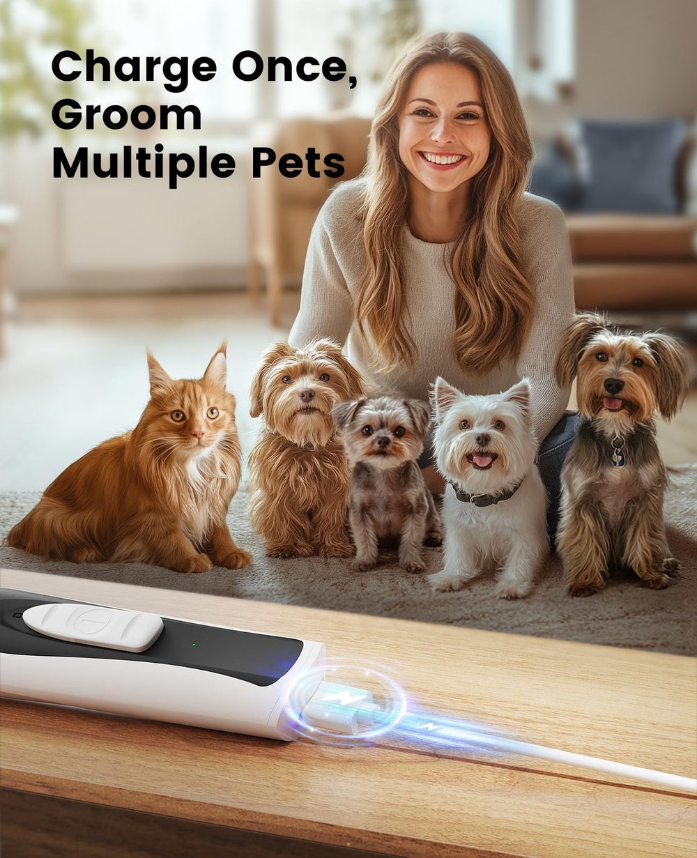 oneisall usb charging cord included keeps grooming cordless and ready