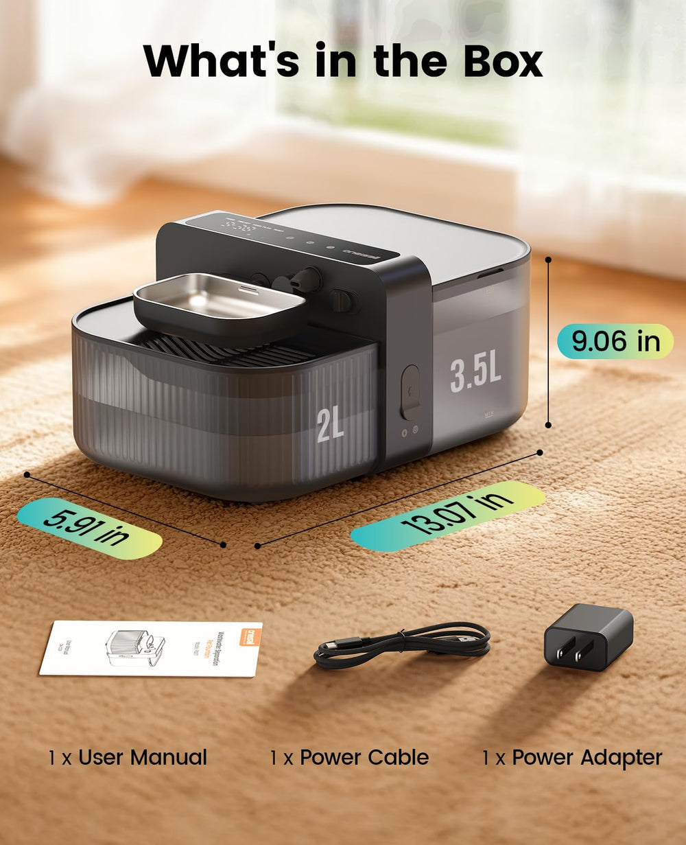 oneisall warranty and 24/7 support iconography and packaging