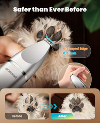Oneisall waterproof dog clippers with rust-resistant blades for post-bath cleanup.