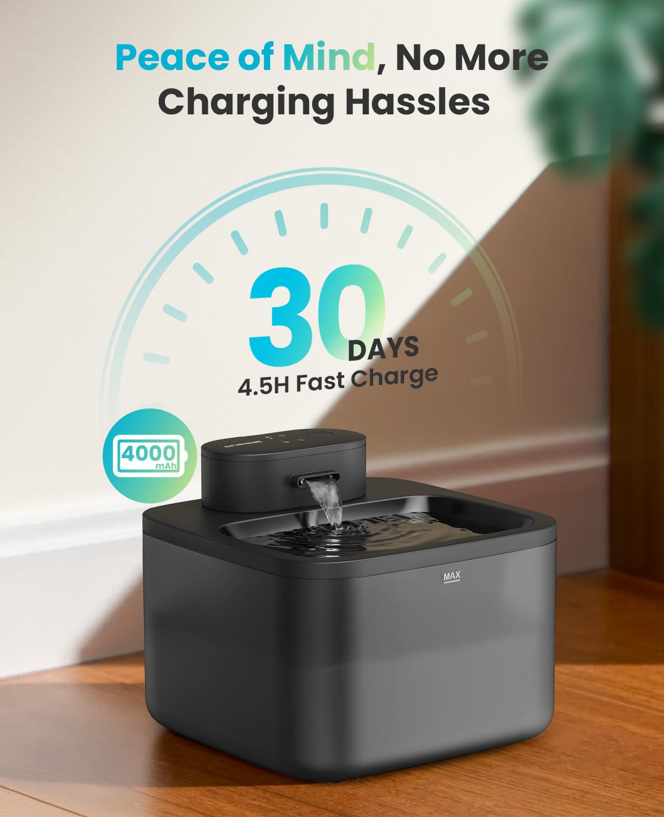 oneisall 3-piece design simplifies cleaning by allowing quick disassembly