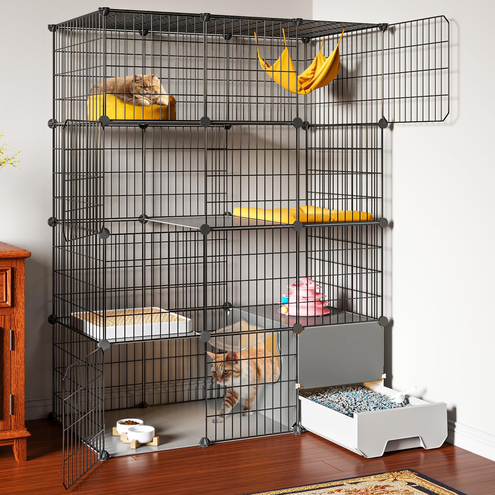 Oneluck detachable design for quick transport and compact storage.