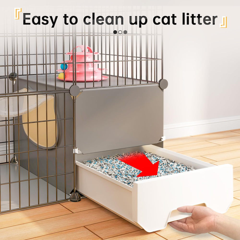 Oneluck paw-friendly platform supports comfortable lounging and safe resting.