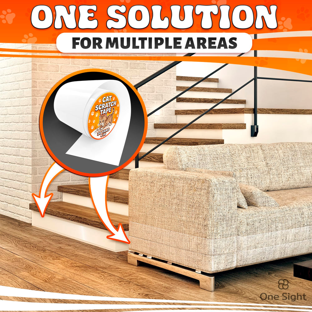 One Sight door and wall protection tape maintains clean aesthetics.