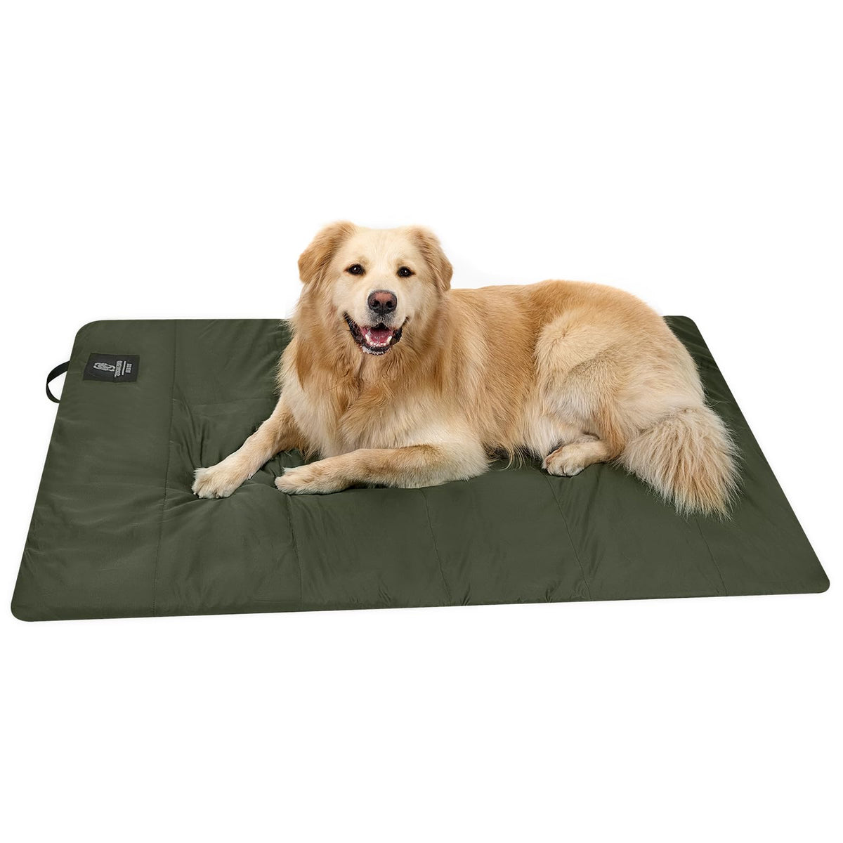 ONETIGRIS large dog bed with washable cover for easy cleaning.