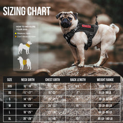 Durable 1000D nylon OneTigris harness ready for outdoor adventures.