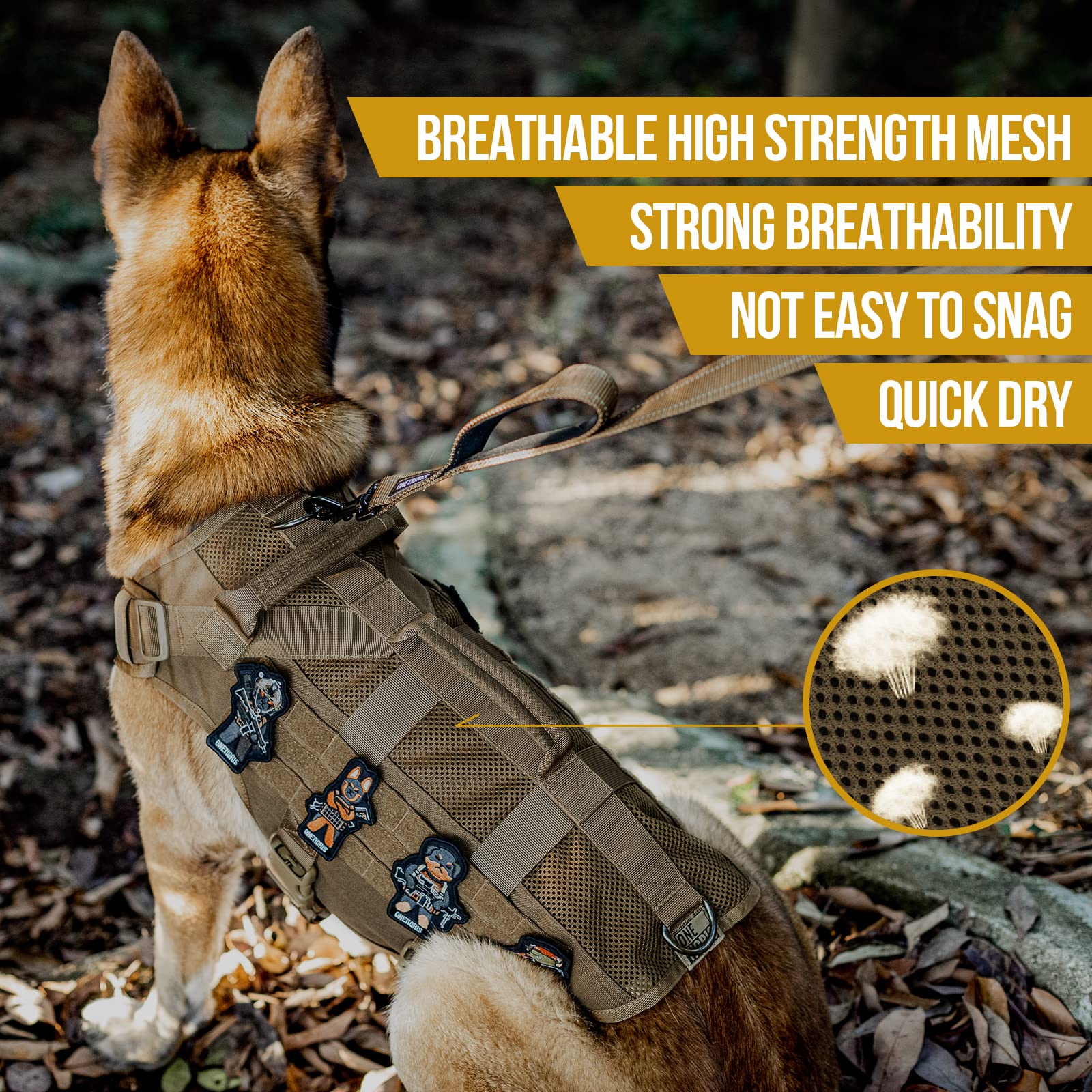 OneTigris breathable mesh vest ideal for walking and hiking