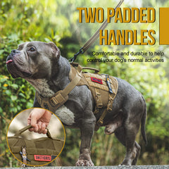 OneTigris padded handles close-up for easy lifting and control