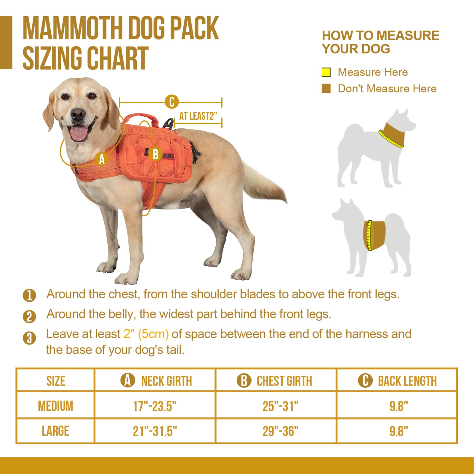 OneTigris Mammoth pack using UTX-Duraflex buckles for durability