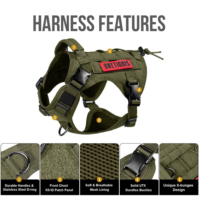 OneTigris hook-and-loop patch panel for IDs and morale patches