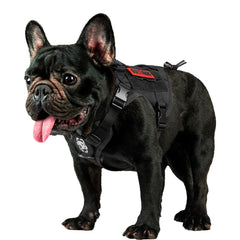 OneTigris Tactical Dog Harness with Handle front view showing control during walks