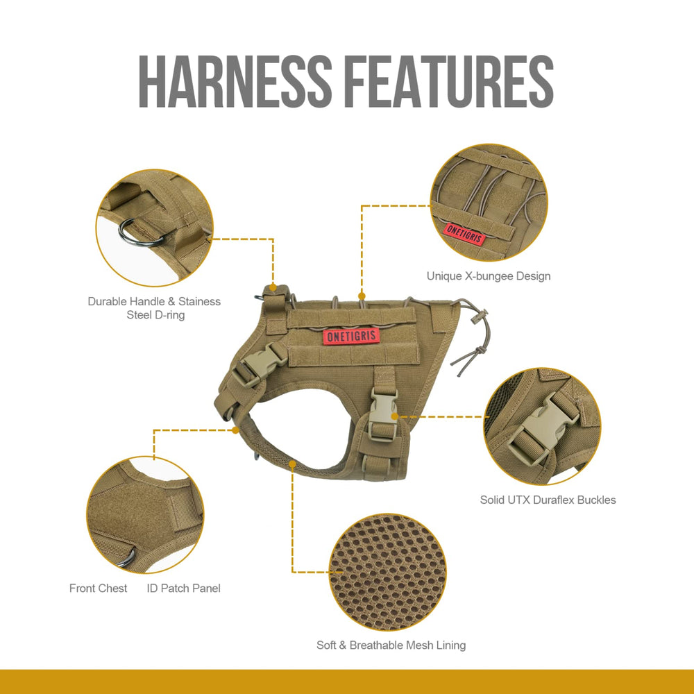OneTigris harness side straps for added gear attachment options