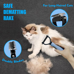 ONEZYE Needle combs in kit help unravel tangled fur gently
