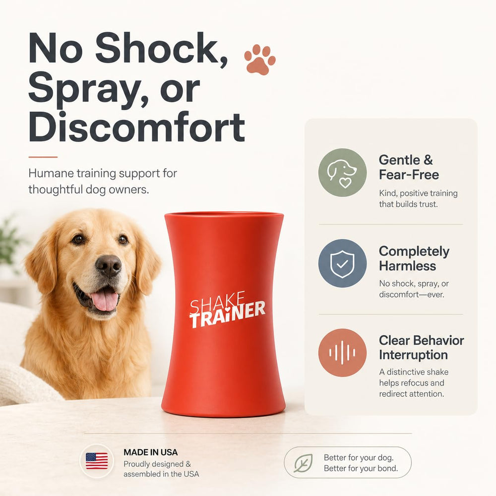 ONKEY ShakeTrainer aids leash walking by reducing pulling and tension.