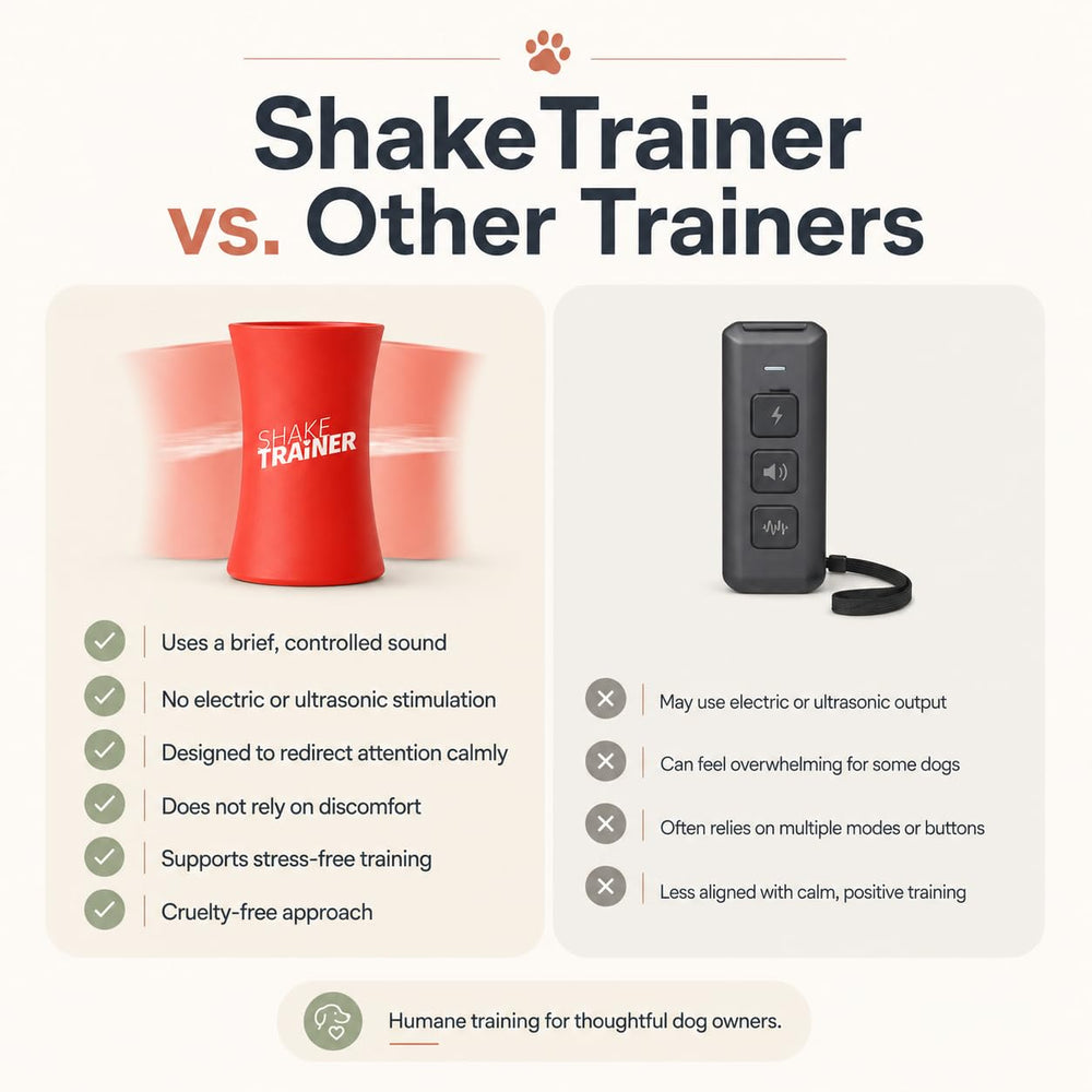 ONKEY ShakeTrainer supports chewing control with a gentle cue.