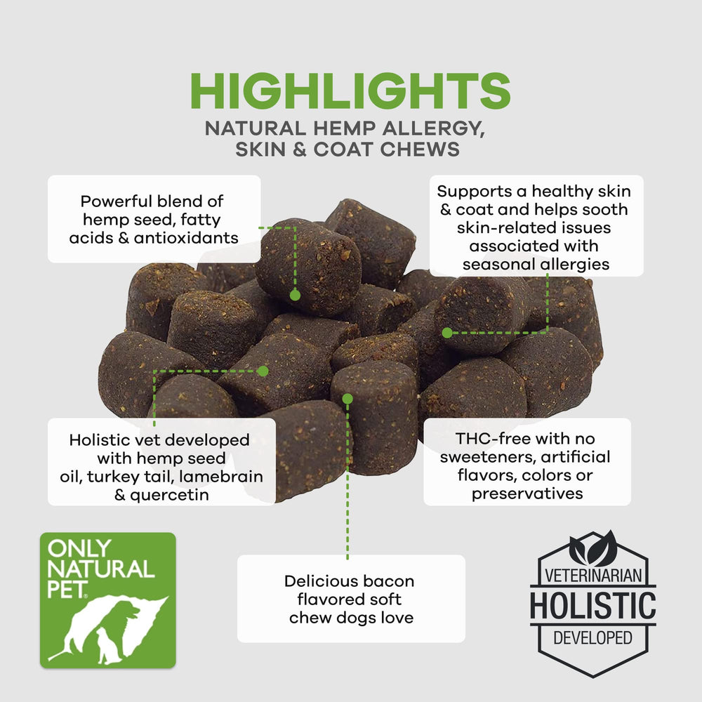Allergy Immune Bites chew for dogs ready to support comfort