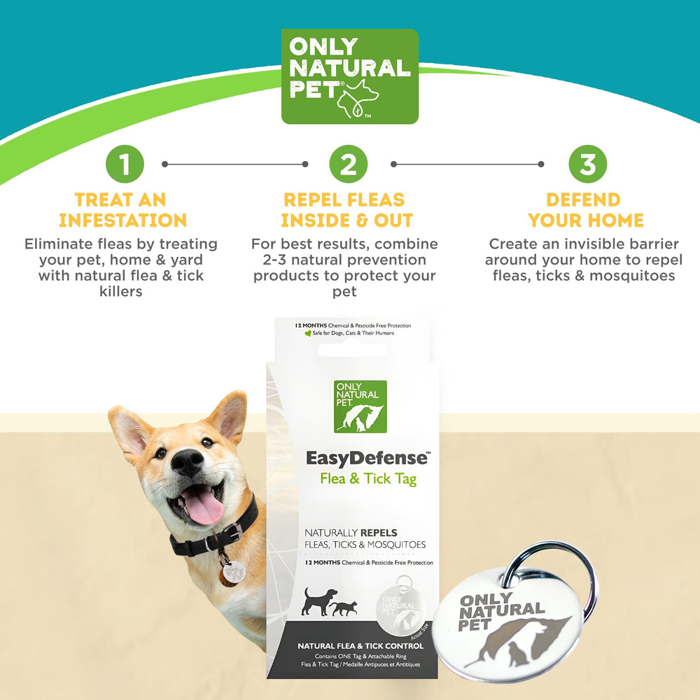 Only Natural Pet EasyDefense Tag cat collar wear demonstrates unobtrusive, comfortable daily use