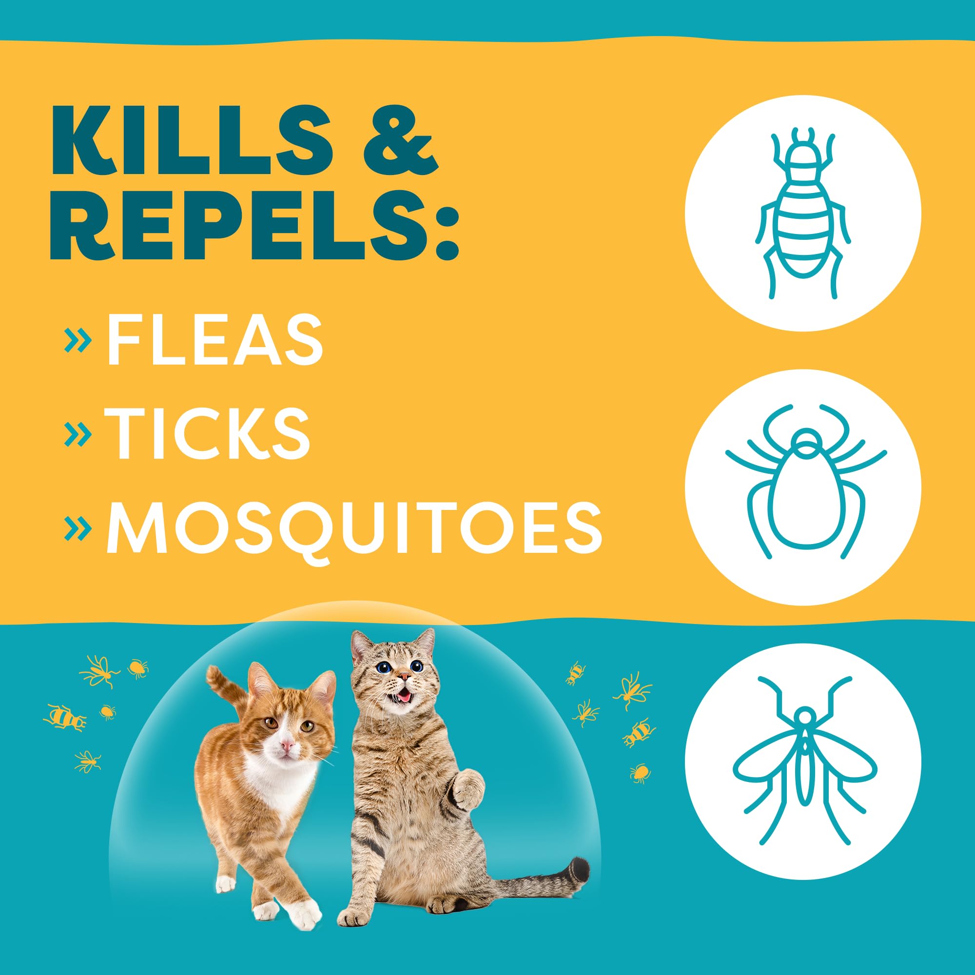 Only Natural Pet EasyDefense three-month supply box provides ongoing protection.