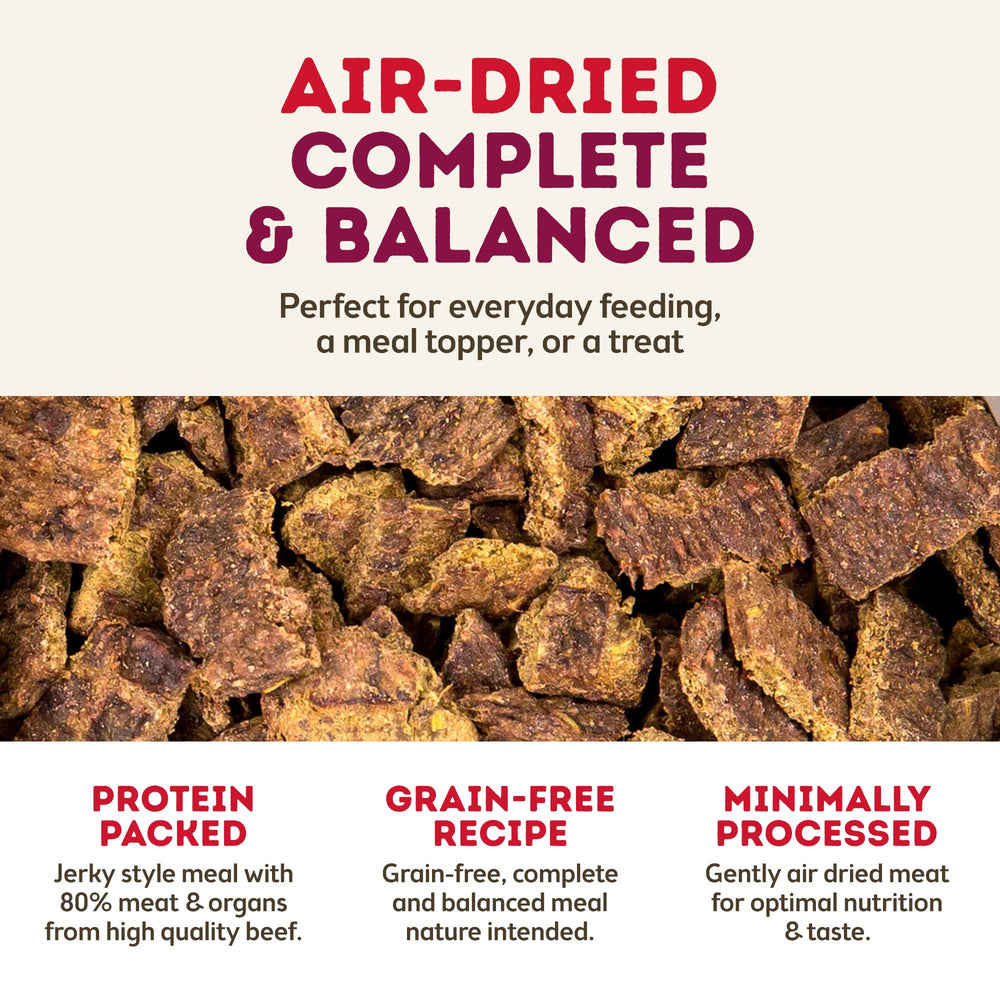 Only Natural Pet MaxMeat packaging side view showing grain-free formula.