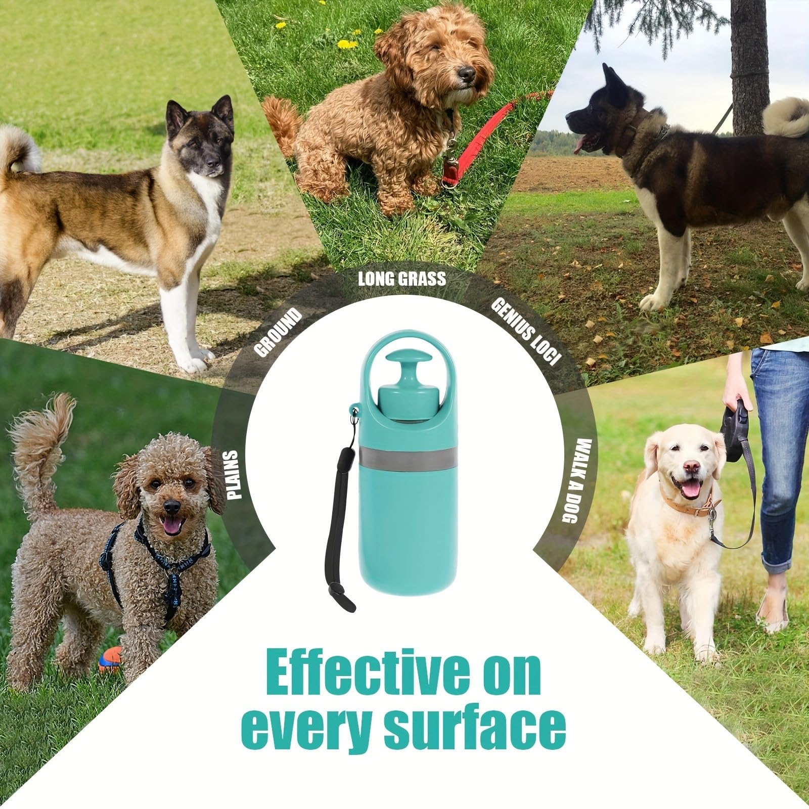 ONNONNO wrist-lanyard enables hands-free carrying on walks.