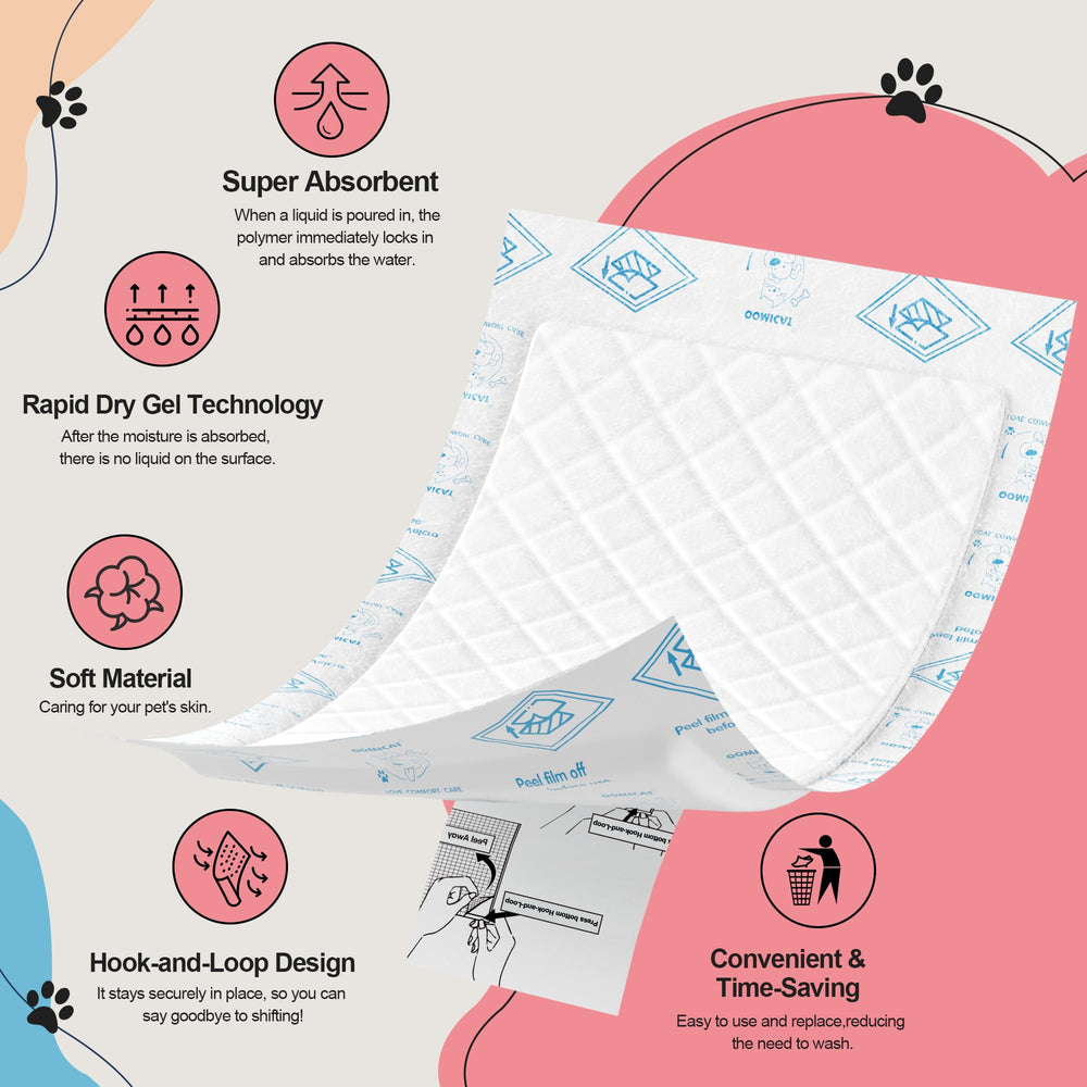 OOMICAT reusable tape enables easy securement without residue