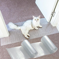 Oroonoko cat-scratch carpet protector 3-pack shields carpets from claws.