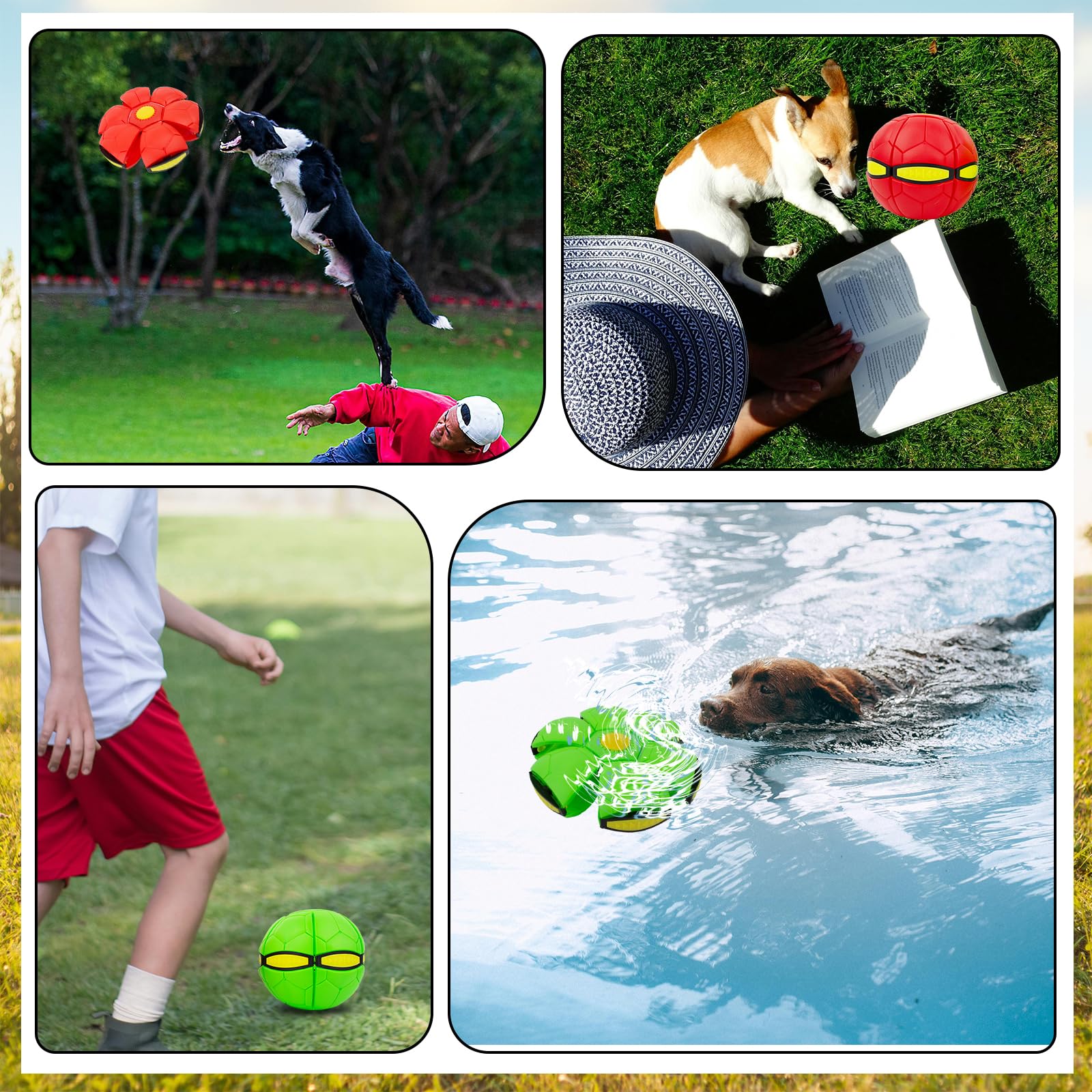 OOXYG Magic Bouncing Ball portable design highlighting lightweight indoor-outdoor use