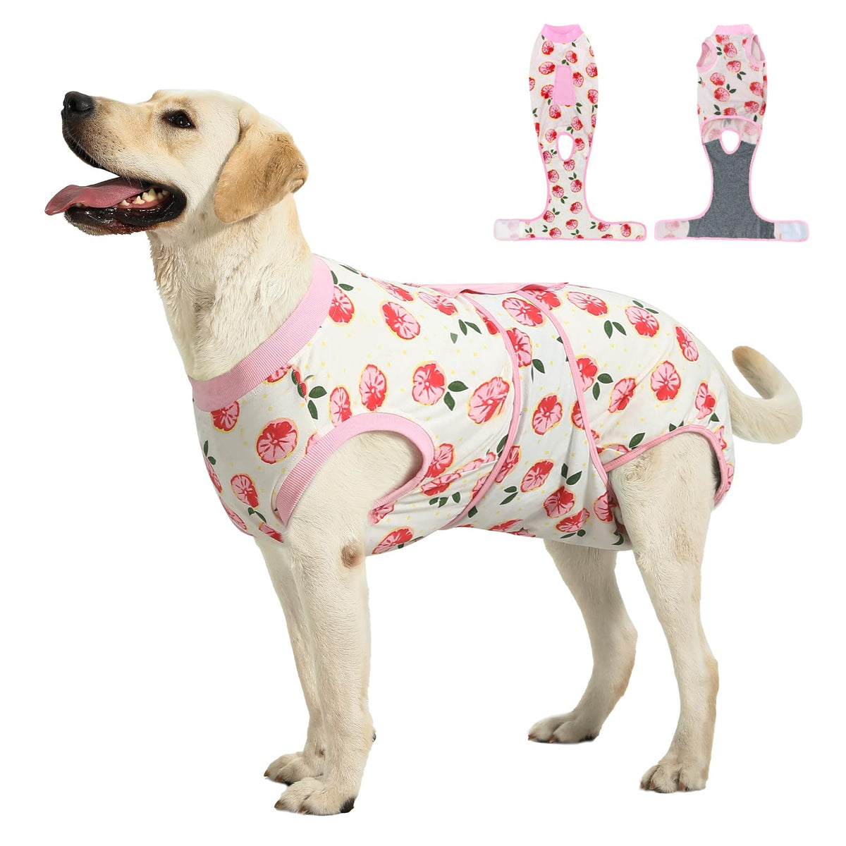 OPAW recovery suit pink fabric close-up showing soft breathable material for comfort