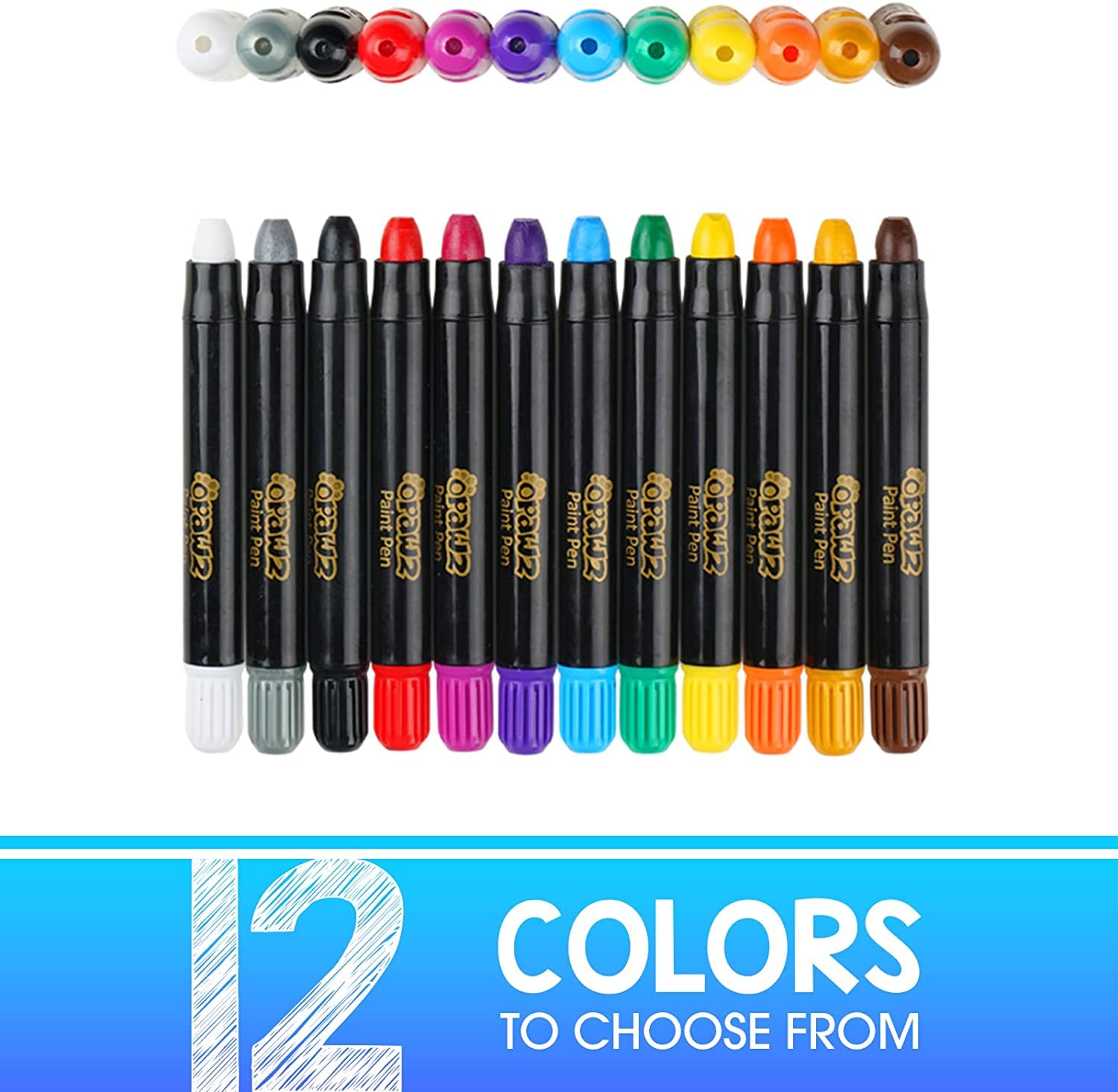 OPAWZ yellow pet hair dye pen for bright accents on pets