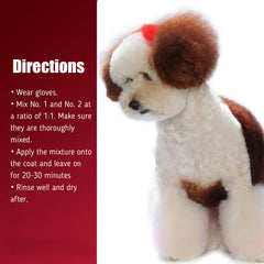 OPAWZ Teddy Brown salon-use label showing professional-grade color.