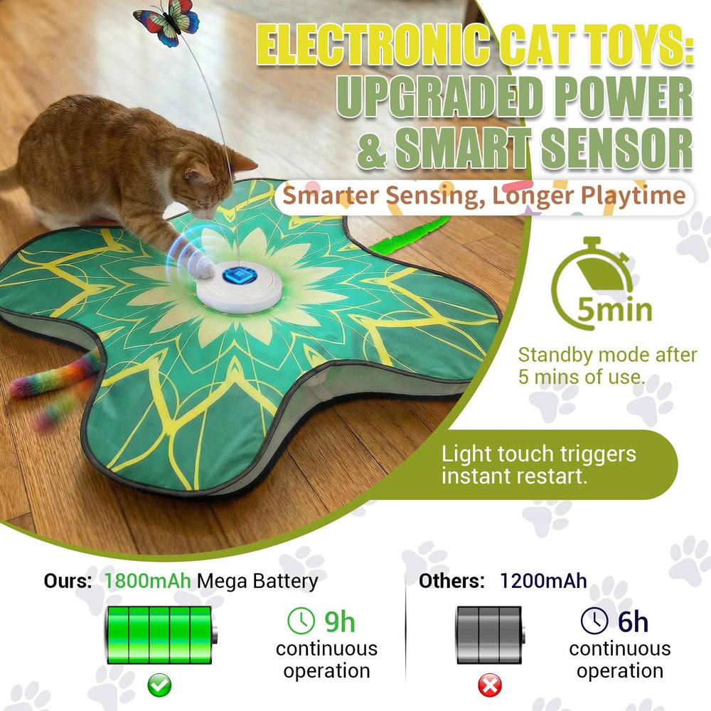OPDEKEHA rechargeable battery supports long play sessions