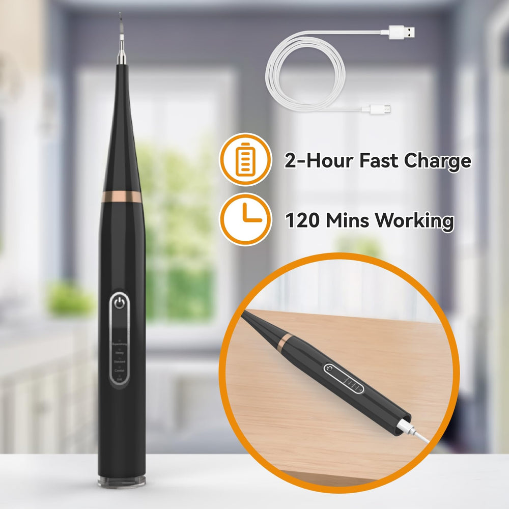 Opdent five-modes interface tailors brushing to pet comfort.