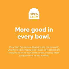 Open Farm bone broth ingredients with carrots and pumpkin, highlighting simple, human-grade ingredients.