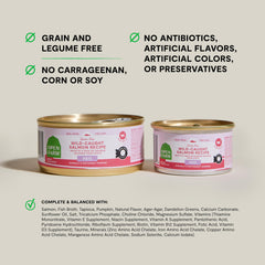 Open Farm Salmon Pate serving in a bowl to entice cats.