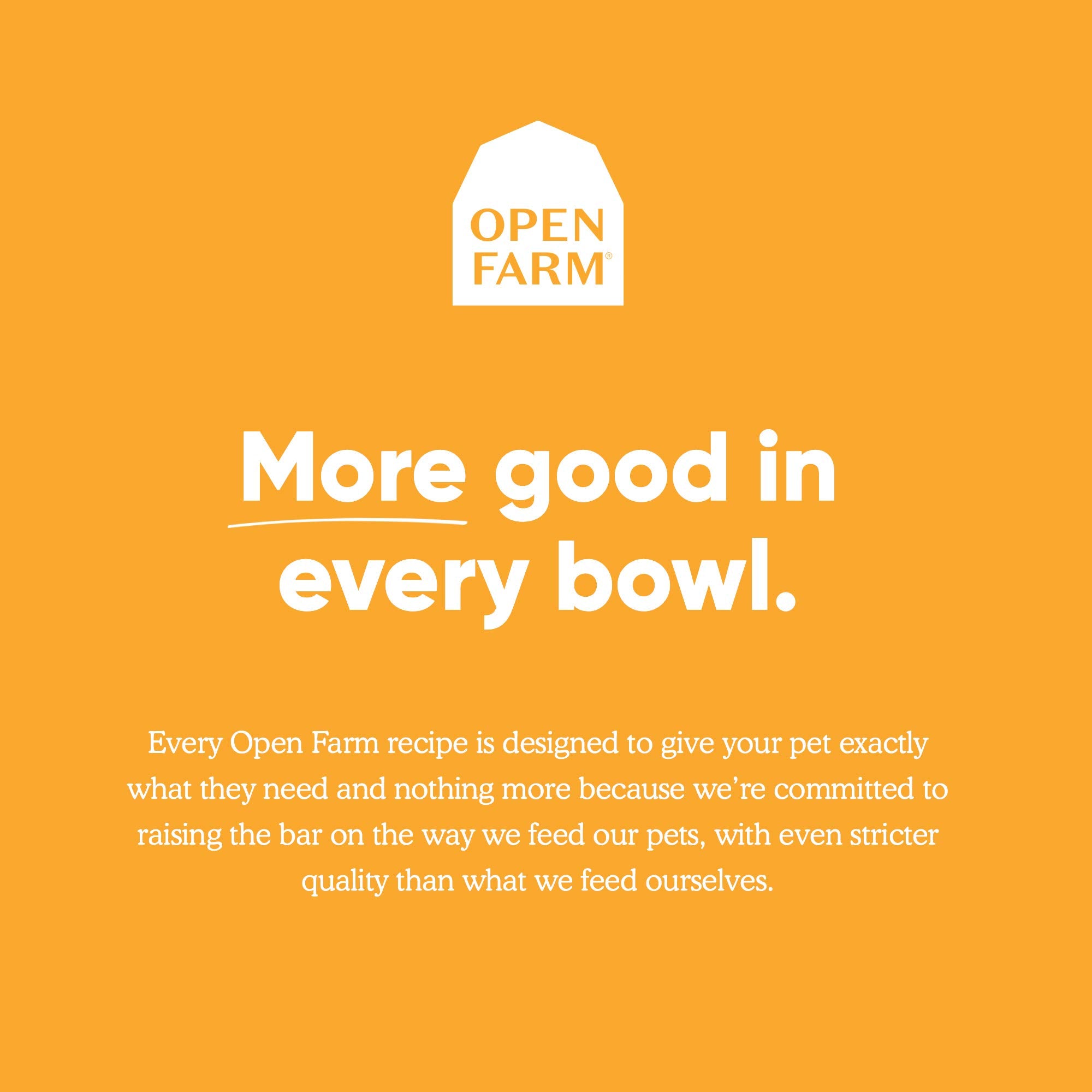 Pour of Open Farm Chicken Bone Broth over kibble to boost flavor.