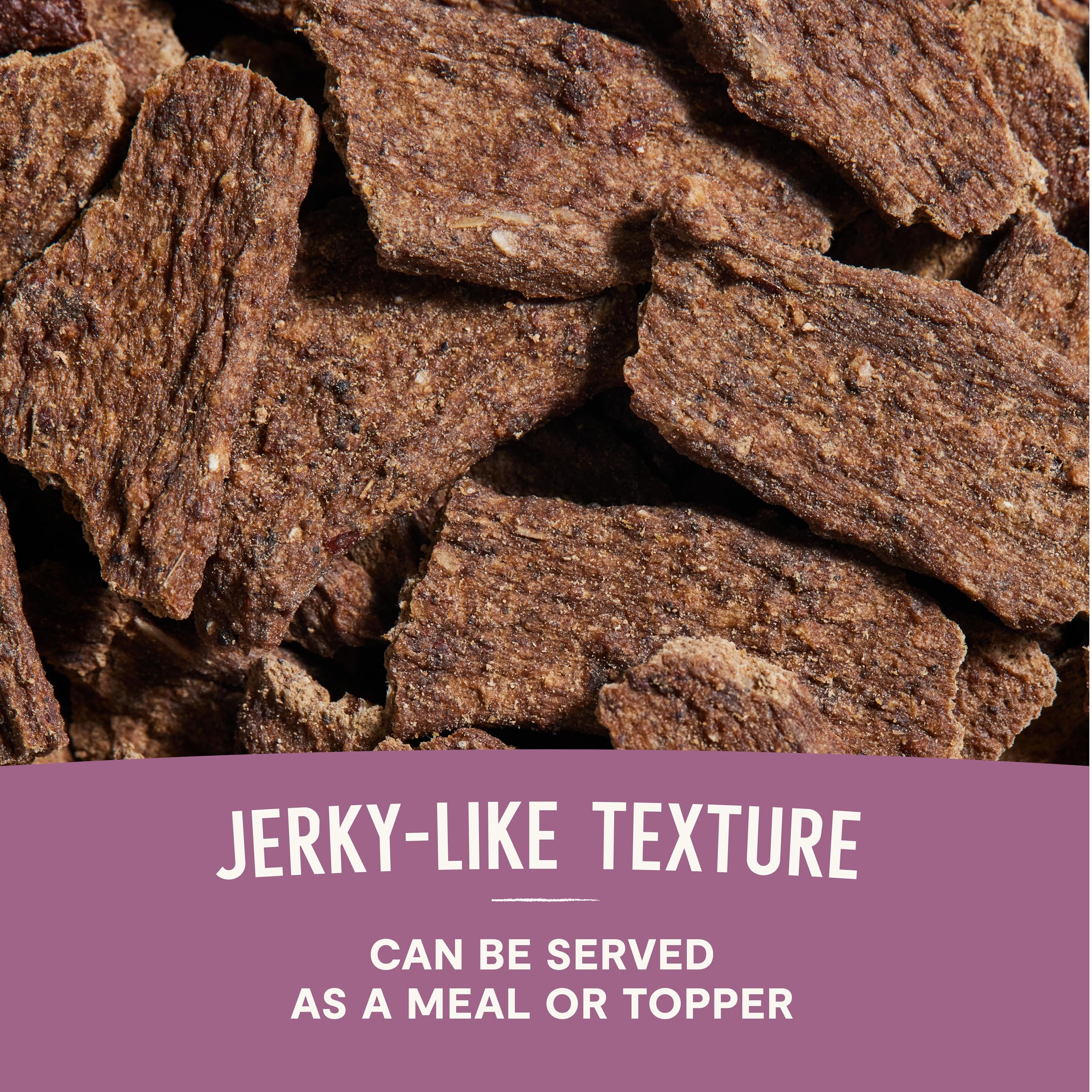 Open Farm complete meal with pollock and lamb for a protein-forward option.