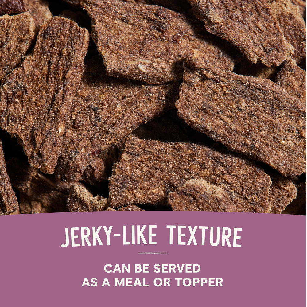Open Farm complete meal with pollock and lamb for a protein-forward option.