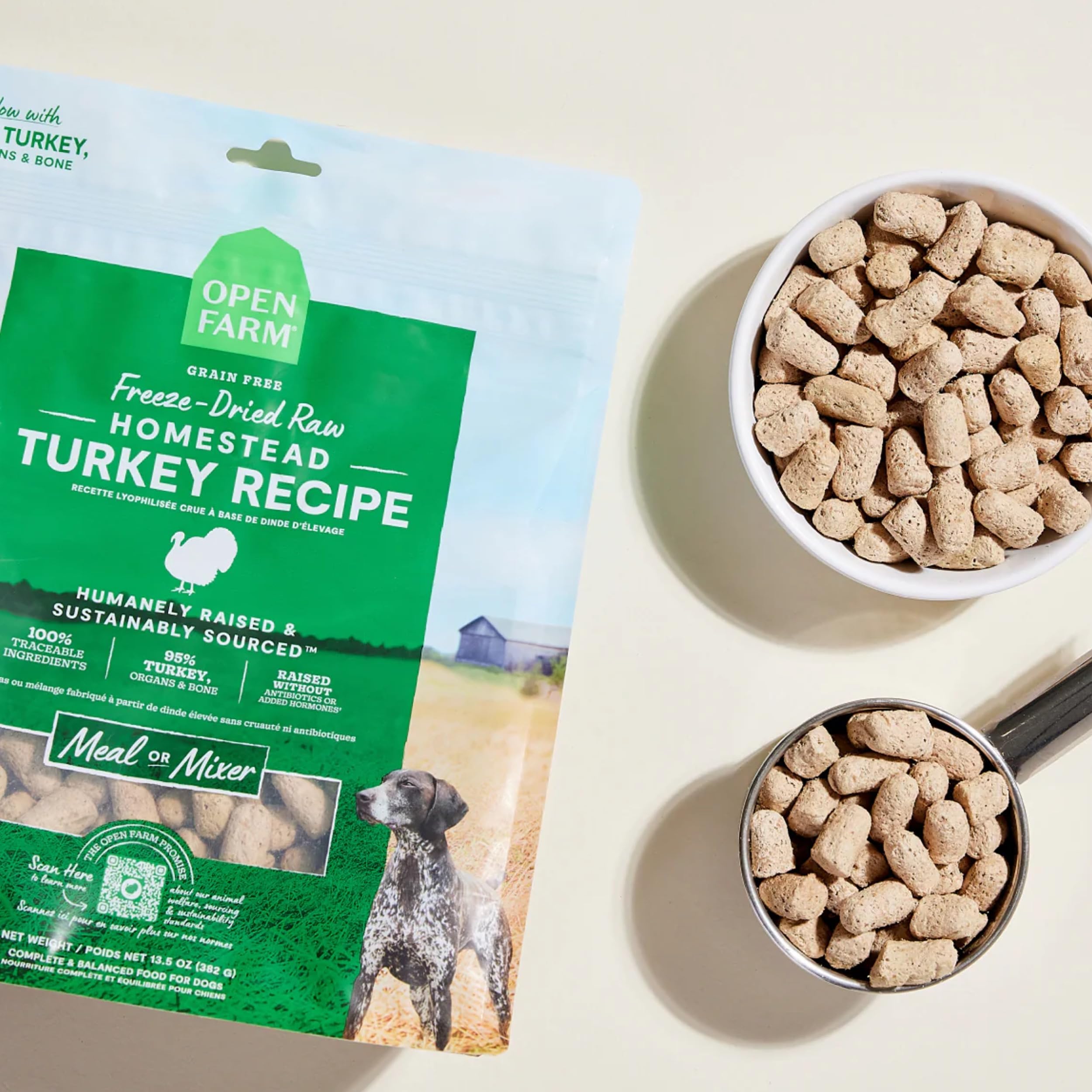 Open Farm complete meal topper: a tasty addition to current dog meals.