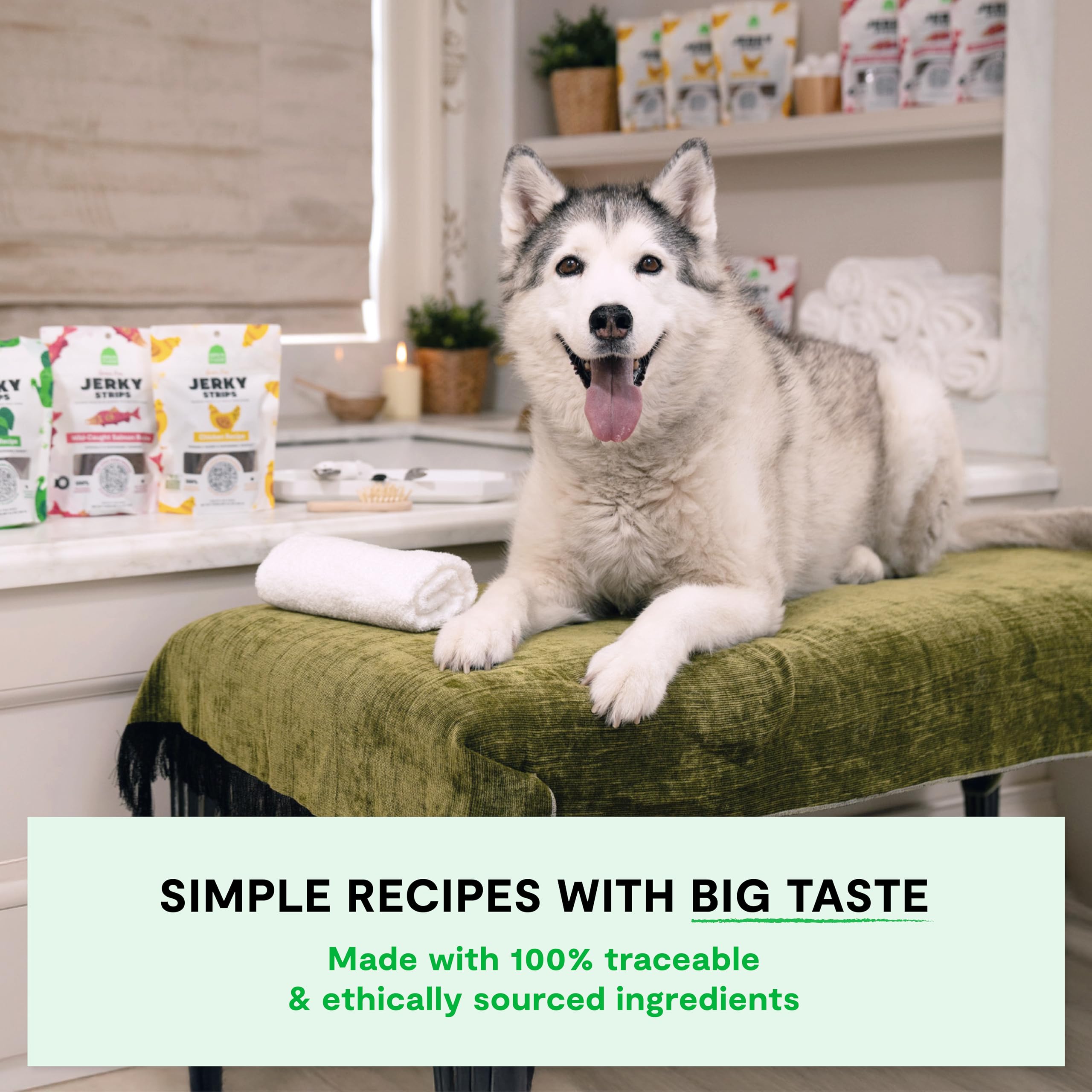 Open Farm ingredients emphasize traceability and quality for wholesome dog treats