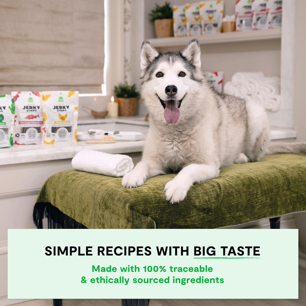 Open Farm ingredients emphasize traceability and quality for wholesome dog treats