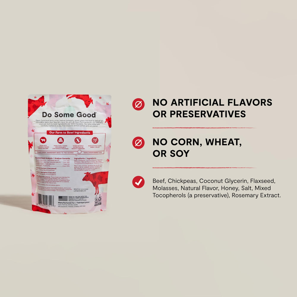 Open Farm resealable pouch keeps freshness for consistent rewards