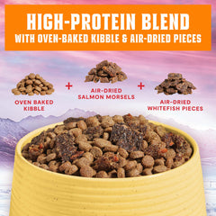 Open Farm Epic Blend probiotic-coated kibble supports digestive balance during meals