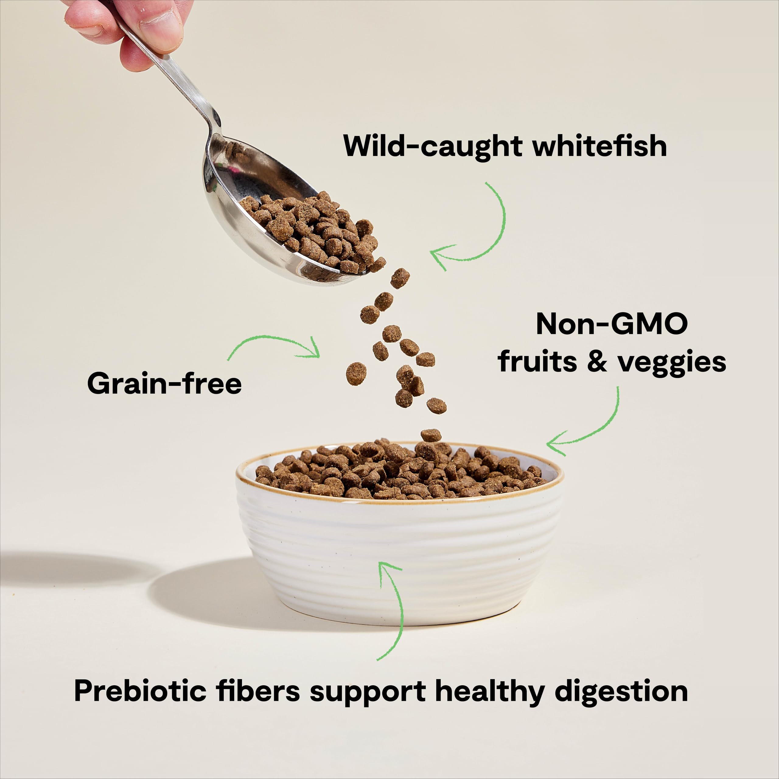 Open Farm High-Protein Cat nutrition highlights premium ingredients for energy.